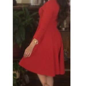 Express red dress